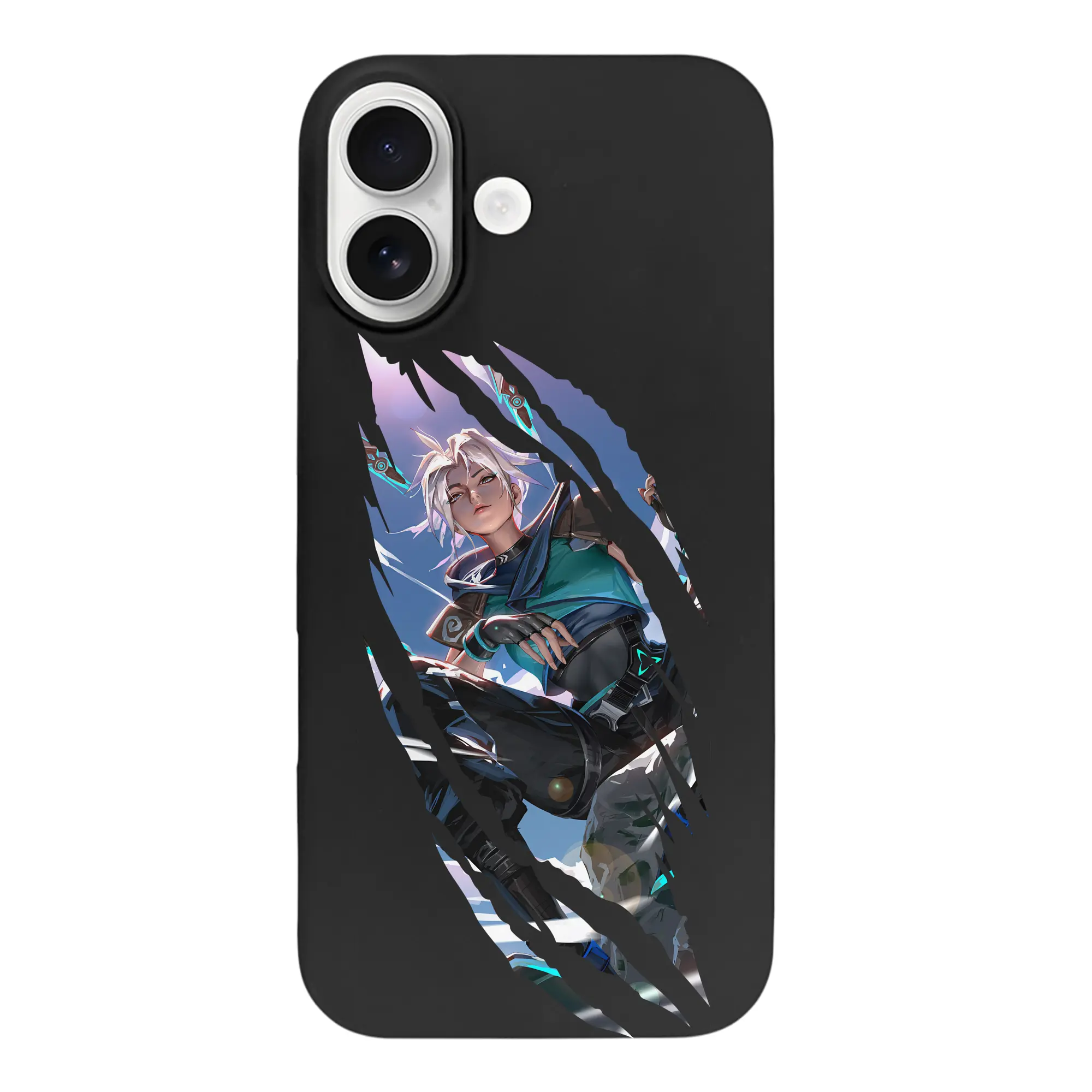 VALORANT グッズ,ジェット - iPhone 17 シリーズ シリコンケース 薄型 耐衝撃 指紋防止 ソフトタッチカバー 精密フィット 傷防止 保護ケース iPhone 17/17 Air/17 Pro/17 Pro Max 対応